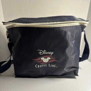 Disney Cruise Line Blue Insulated Soft Cooler Tote Bag w/Strap from 2007